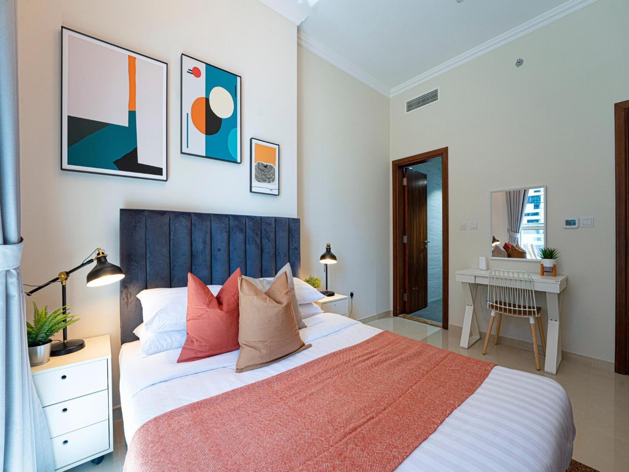 Luxe Apartments Near Dubai Mall Burj Khalifa Pool Gym Parking Buitenkant foto