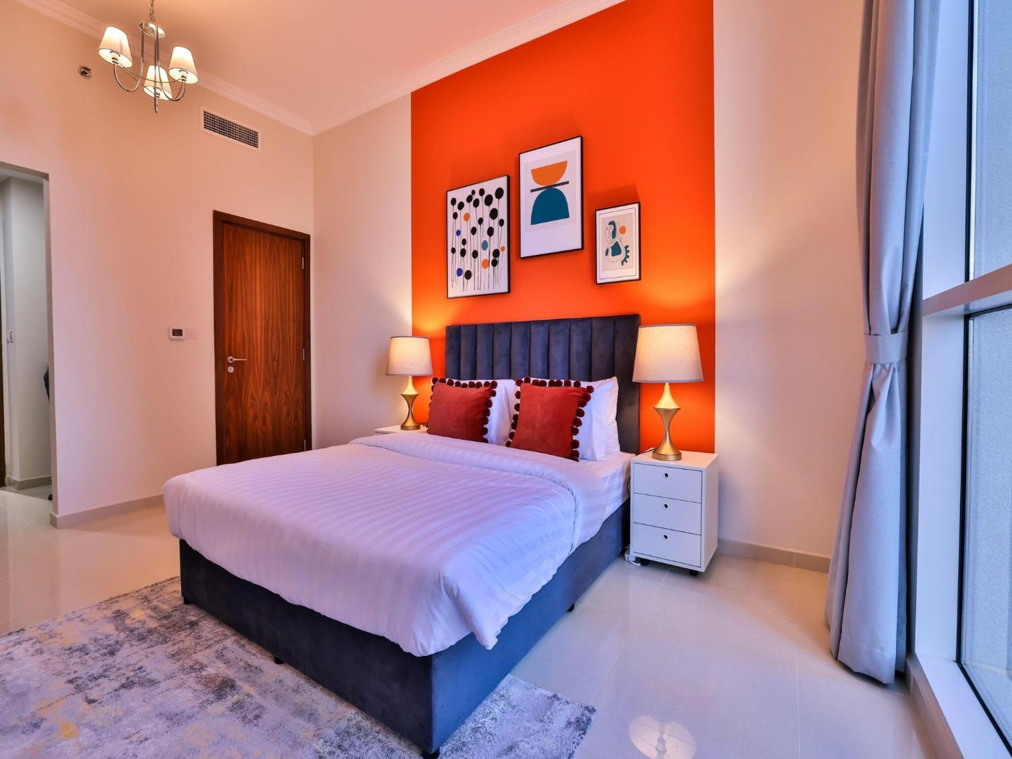 Luxe Apartments Near Dubai Mall Burj Khalifa Pool Gym Parking Buitenkant foto