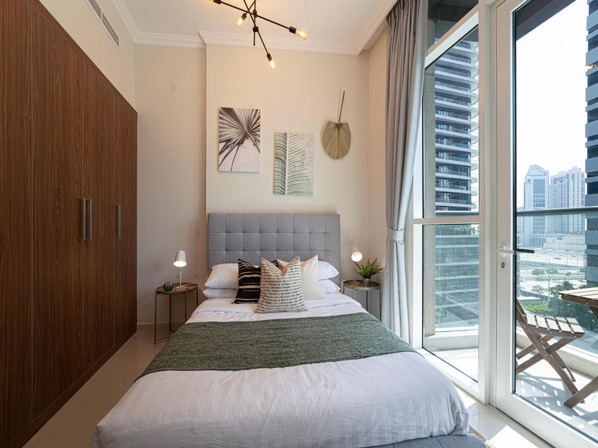 Luxe Apartments Near Dubai Mall Burj Khalifa Pool Gym Parking Buitenkant foto