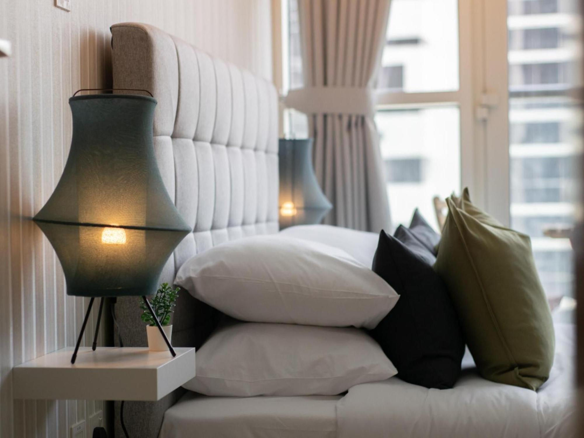 Luxe Apartments Near Dubai Mall Burj Khalifa Pool Gym Parking Buitenkant foto