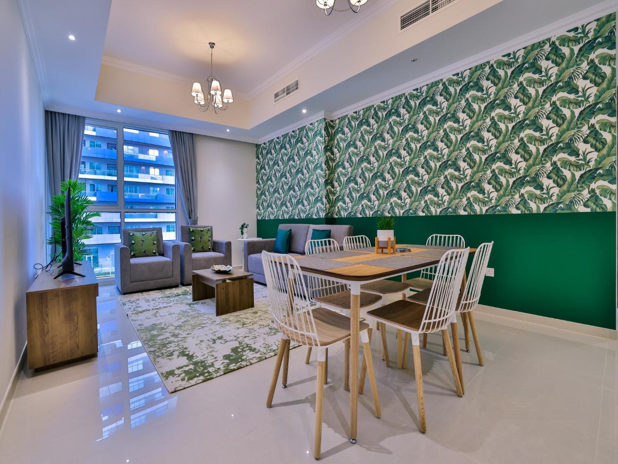 Luxe Apartments Near Dubai Mall Burj Khalifa Pool Gym Parking Buitenkant foto