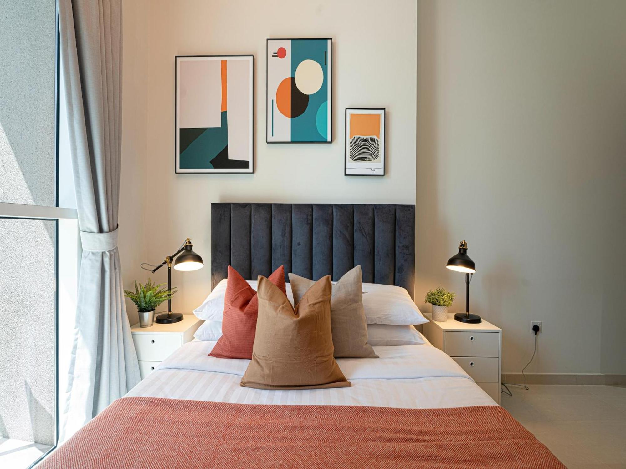 Luxe Apartments Near Dubai Mall Burj Khalifa Pool Gym Parking Buitenkant foto