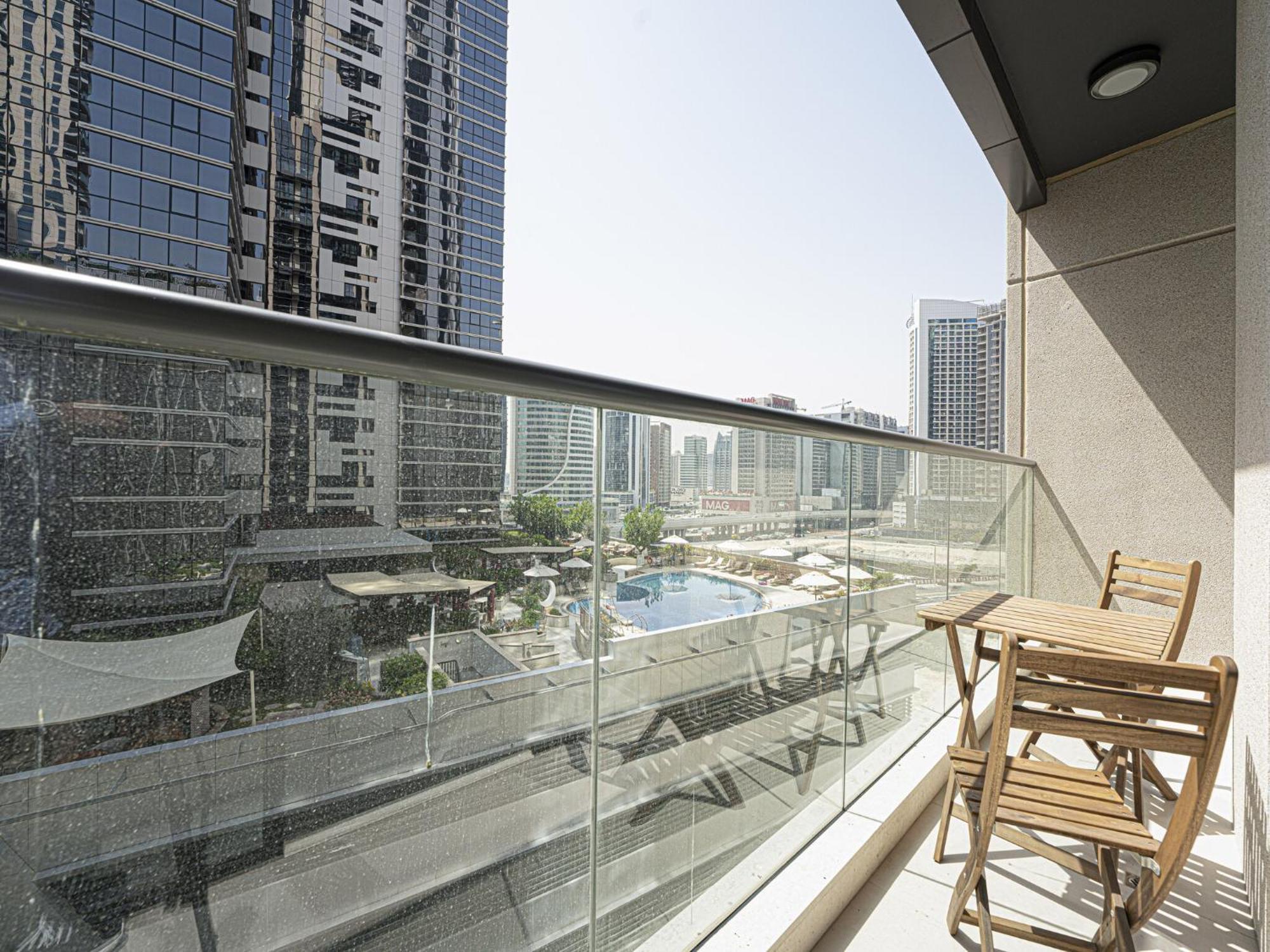 Luxe Apartments Near Dubai Mall Burj Khalifa Pool Gym Parking Buitenkant foto